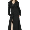 Black Long De Ball gothic Long Coat