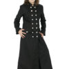 Black Long De Ball gothic Long Coat